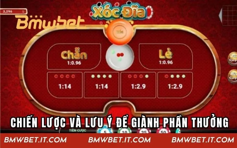 Chiến lược và lưu ý để giành phần thưởng lớn khi chơi
