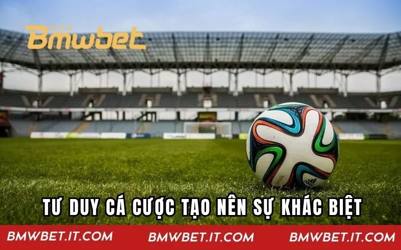 Tư duy cá cược là  điểm nhấn tạo nên sự khác biệt
