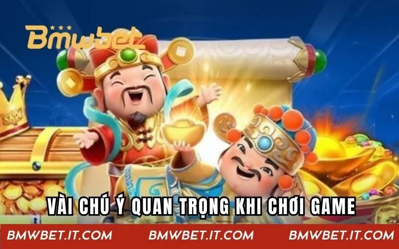 Vài chú ý quan trọng khi chơi game quay hũ tài lộc 